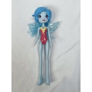 My Little Pony Equestria Girls Rainbow Dash Doll Blue Hair Wings
